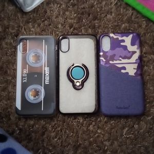 3 iphone X/XS cases